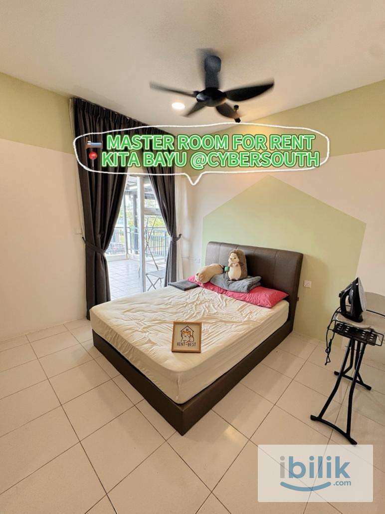 Master Room For Rent (Fully furnished | Utilities included) at Kita Bayu@Cybersouth Dengkil - Image 1