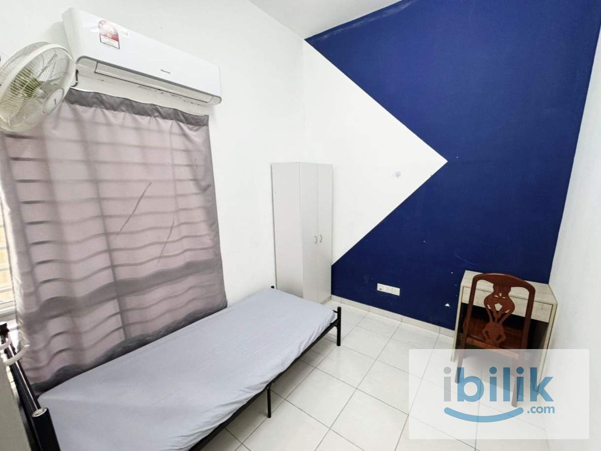 ✨ Female Unit | Low Deposit | Fully Furnished Private Single Room – Setia Alam ✨ 📍 Strategic Location | Move-In Ready✨ - Image 1