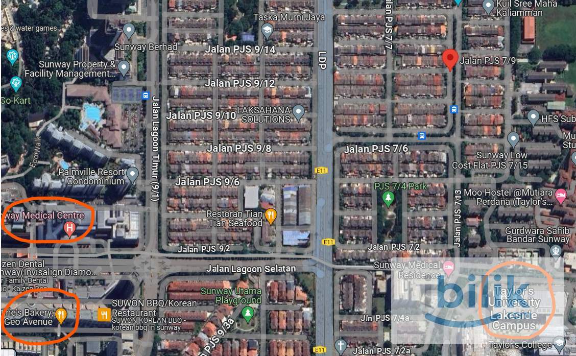 📍Bandar Sunway PJS7/9 - Single Room for rent 🔑Super affordable 8 mins walk to Taylors - Image 5