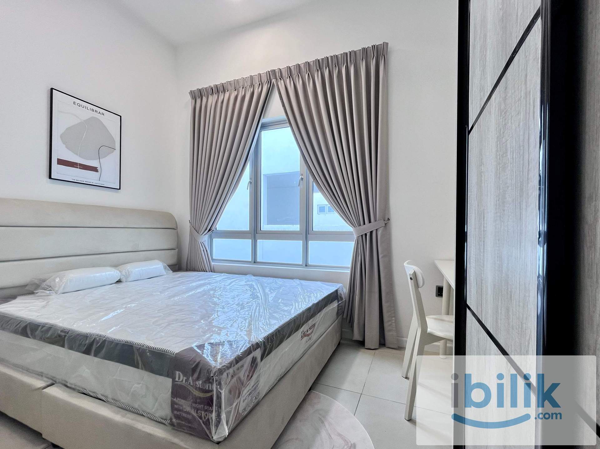 Room Rent (New Fully Furnished) | Study Room | JB Town City Area | Suitable worker | ‼️0 Agent fees‼️ - Image 1