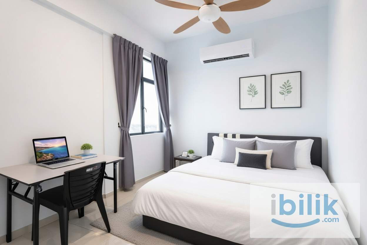 🌇Executive Medium Room@Icon City, Perai - Quiet, Clean & Convenient Living for Busy Professionals, Direct Owner - Image 1