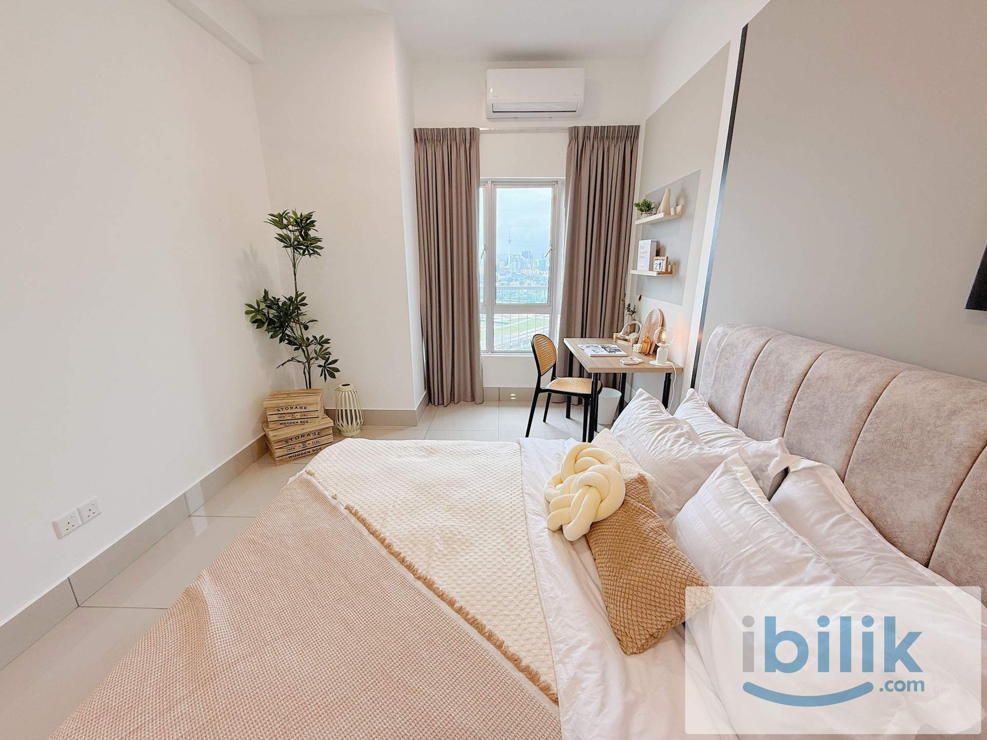 😱 PREMIUM MASTER ROOM!! WORK FROM HOME FRIENDLY 🎉 MRT FREEDER BUS TO MRT CHAN SOW LIN 🚌 - Image 1