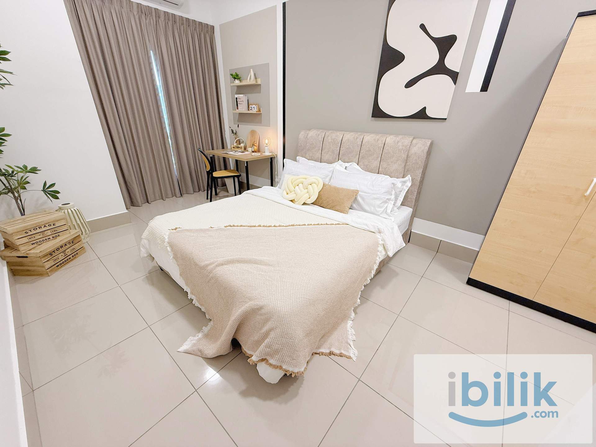 😱 PREMIUM MASTER ROOM!! WORK FROM HOME FRIENDLY 🎉 MRT FREEDER BUS TO MRT CHAN SOW LIN 🚌 - Image 4