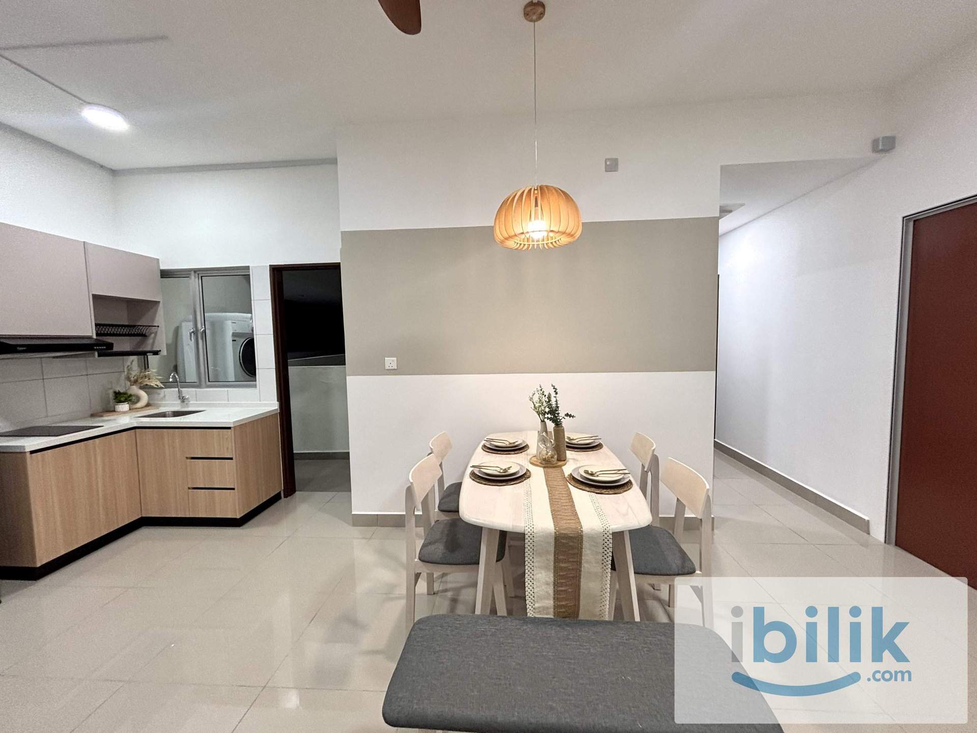5MINS DRIVE TO PAVILLION BUKIT JALIL 🚝 PREMIUM SINGLE ROOM FOR RM650 ONLY MIX GENDER UNIT ✨ NEAR STADIUM BUKIT JALIL - Image 6
