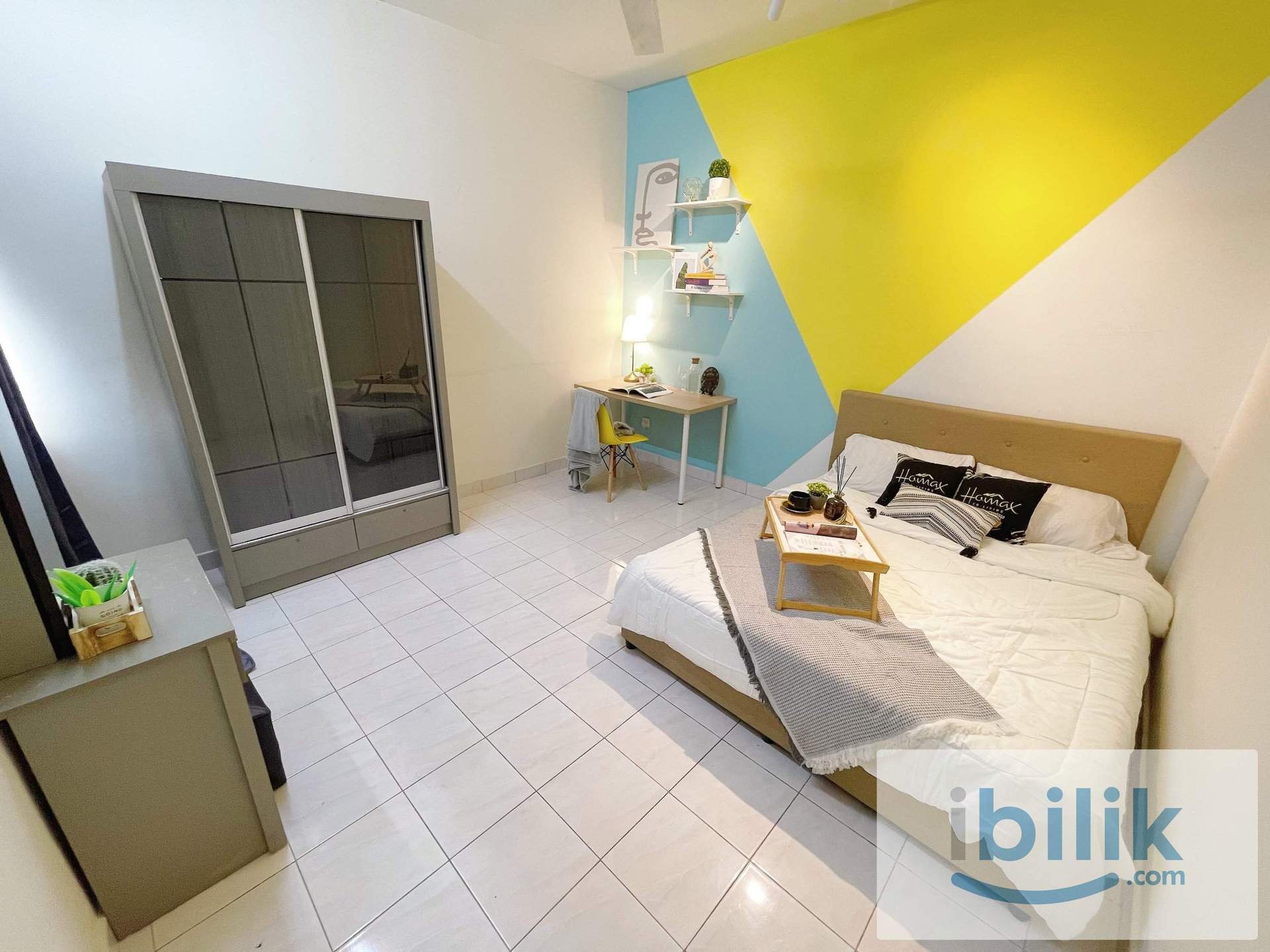 🔥PREMIUM QUEEN ROOM🔥WORK FROM HOME FRIENDLY! 5MINS WALK TO LRT WANGSA MAJU 🤩 - Image 7