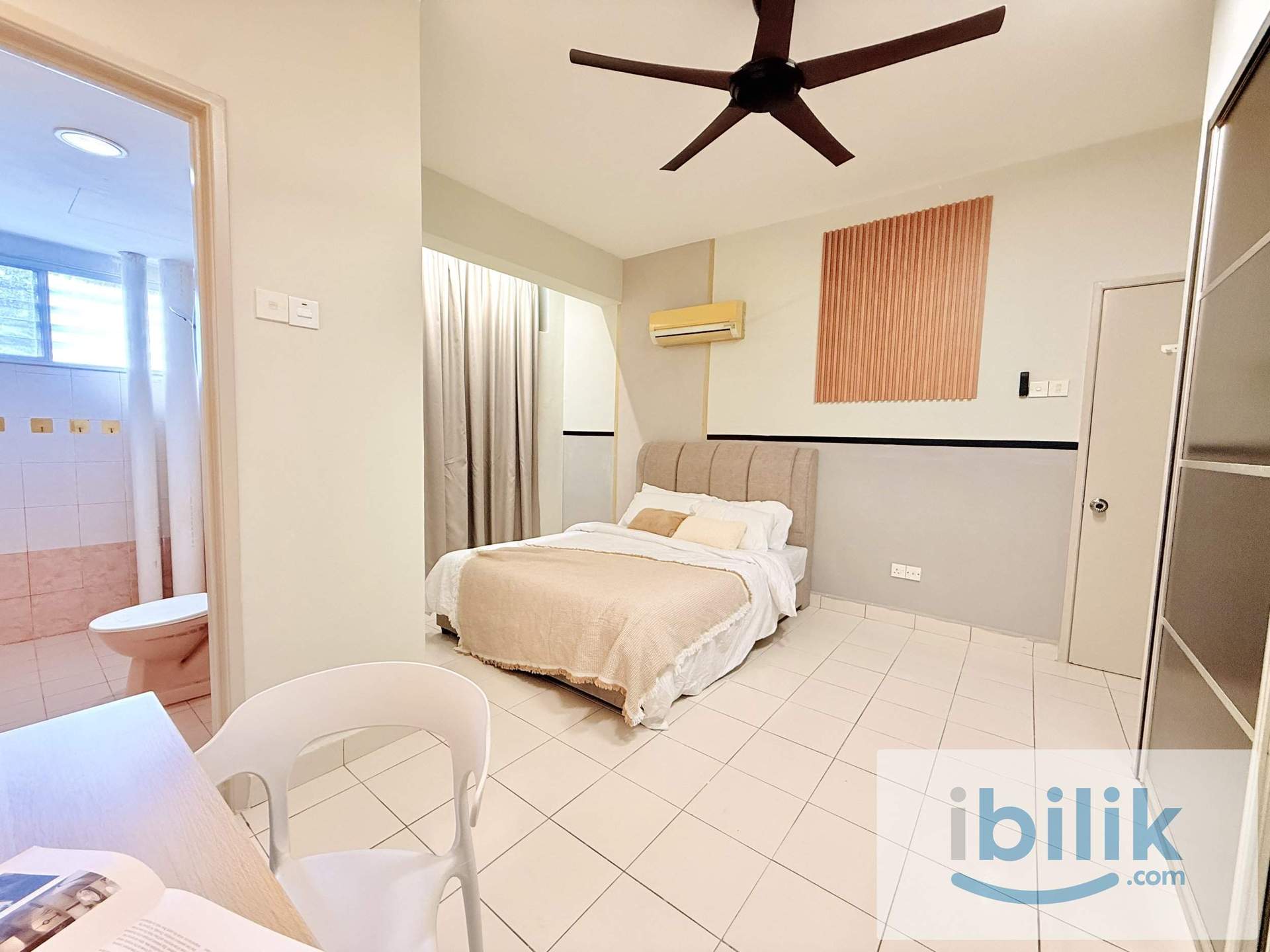 🏡 MASTER ROOM FOR MIX GENDER HOUSE IN CHERAS 😍 WALKING DISTANCE TO LRT CHERAS & CHERAS LEISUREMALL 🛍️ - Image 1