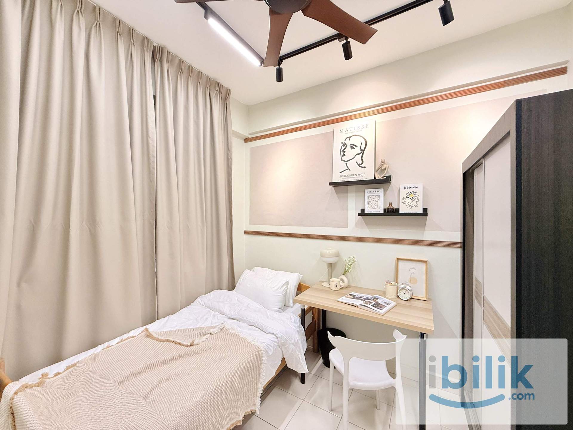 🛏️ PRIVATE SINGLE ROOM‼️ MIX GENDER UNIT IN BINTANG MAS CHERAS WITH WALKING DISTANCE TO LRT CHERAS 🚆 - Image 5
