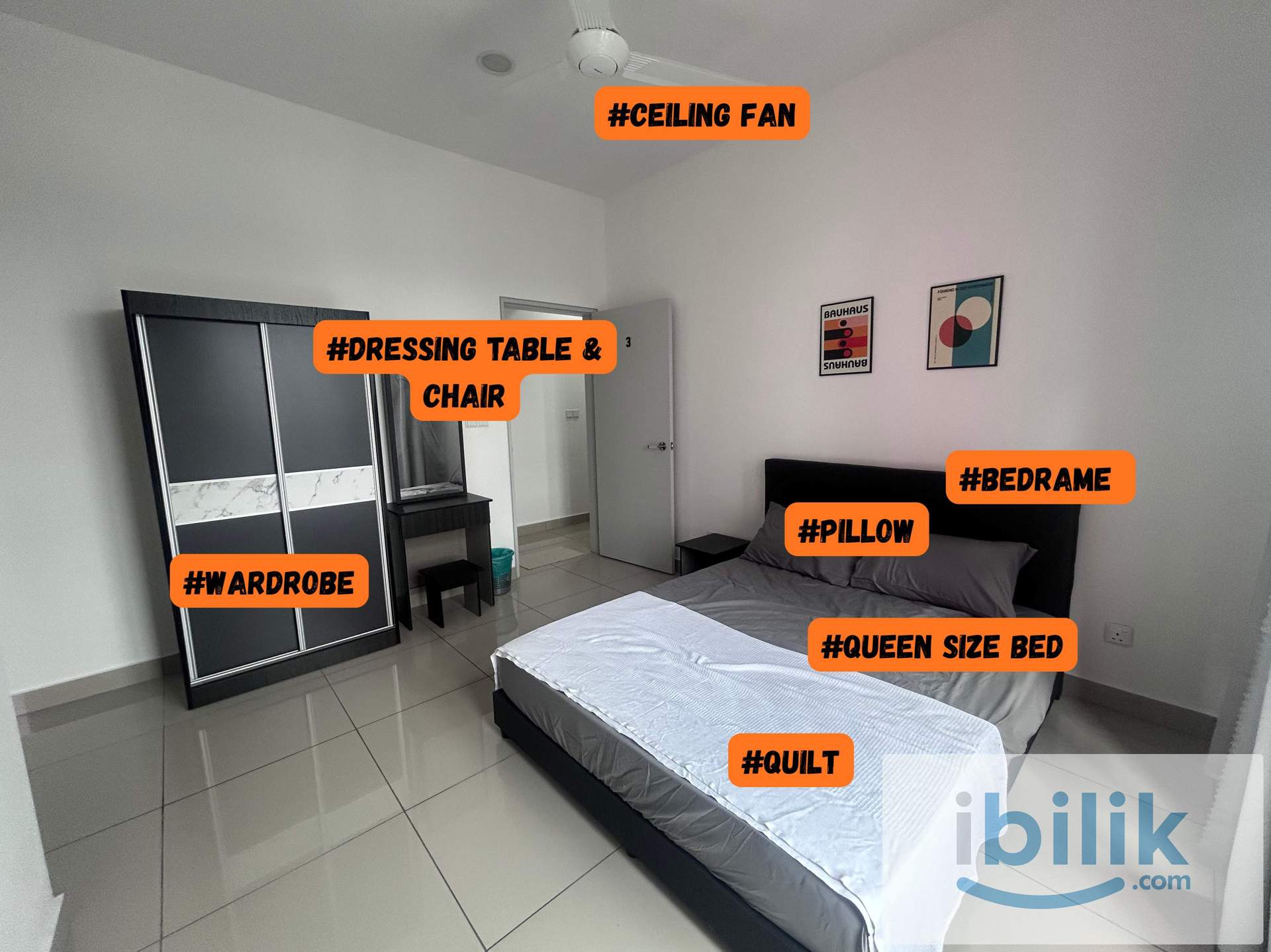 Master Room with Attached Bathrom (100m to 168 Park Mall) - Image 1