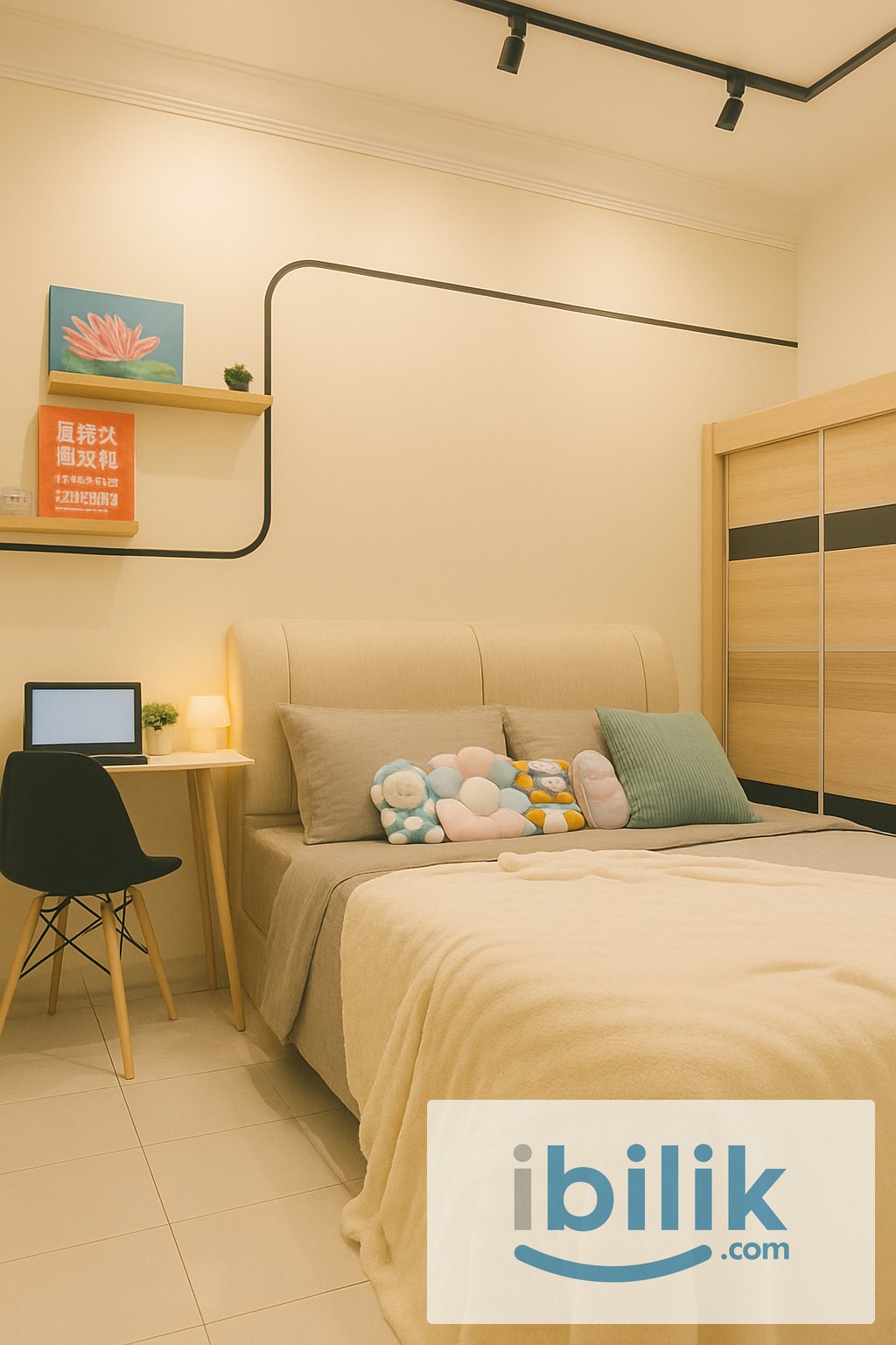 Walking Distance to LRT Oasis Corportate Park Citta Mall Fully Furnished Room - Image 1