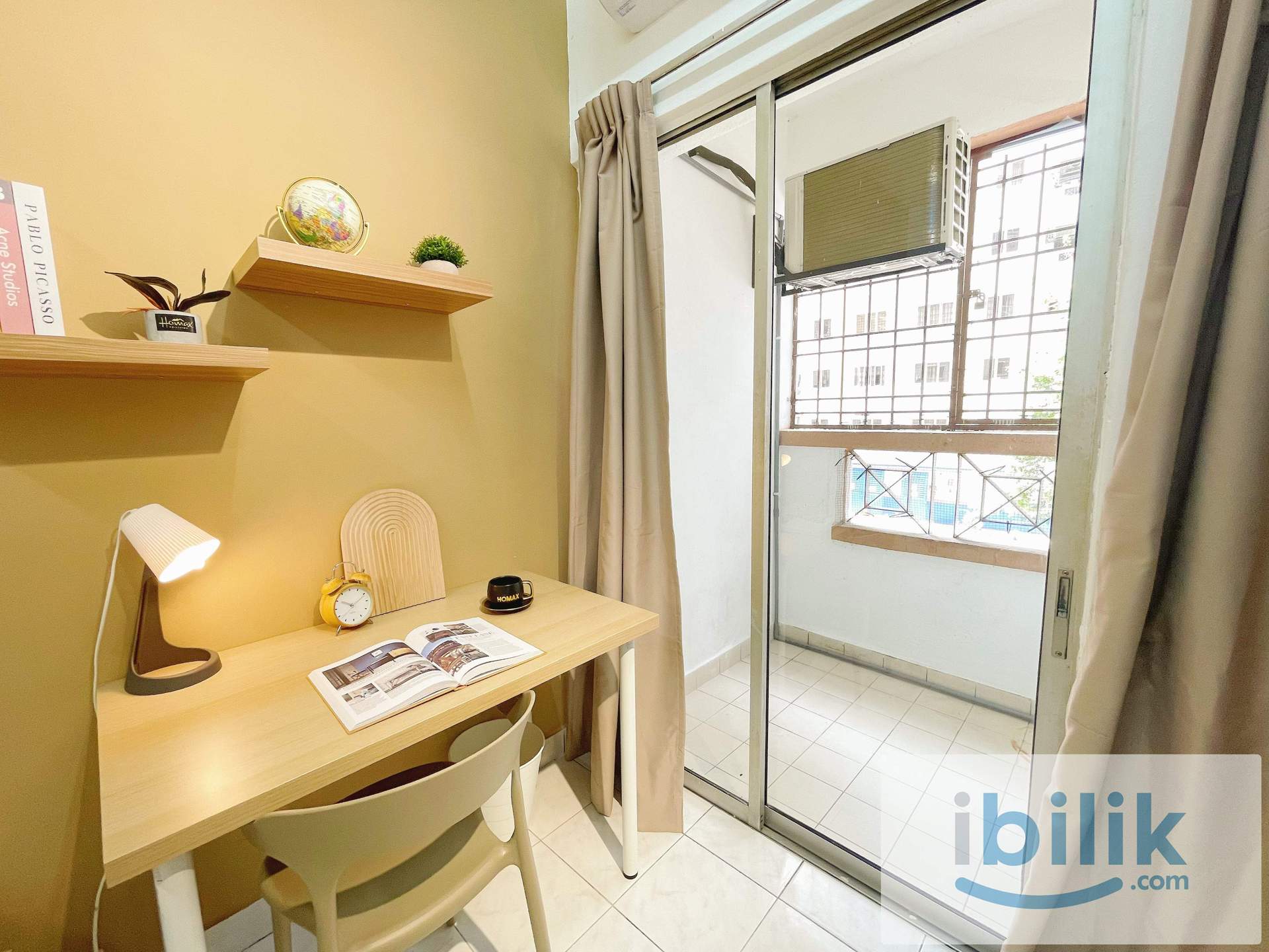 Premium Stylish Balcony Room for Rent (Mixed Unit - Block I) - Pelangi Damansara Apartment, Kota Damansara  - Image 5