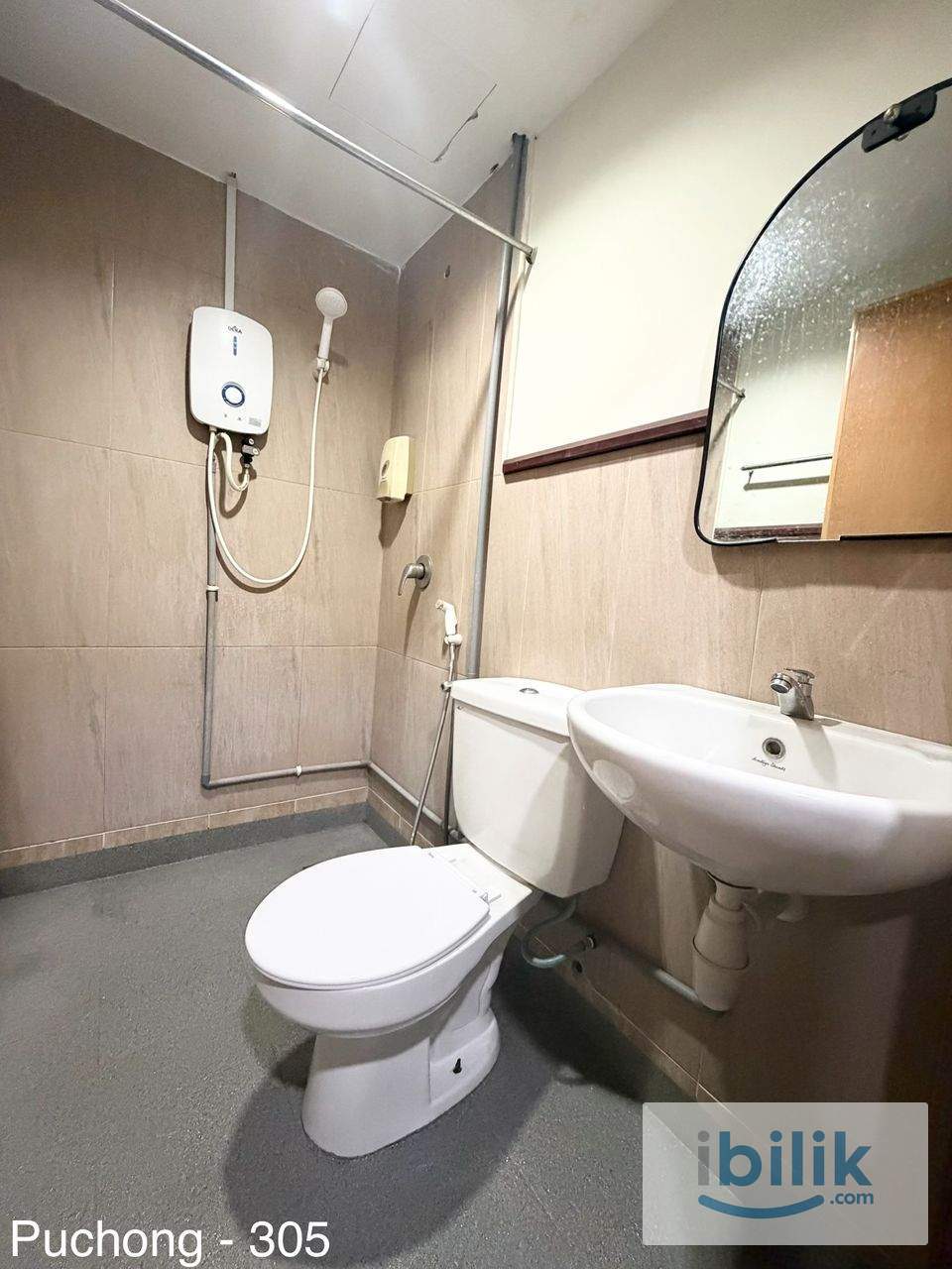 🚆7 min walk to LRT IOI Puchong 💰Low Booking Fee 🏨 Hotel-Style Room with Private Bathroom - Image 2