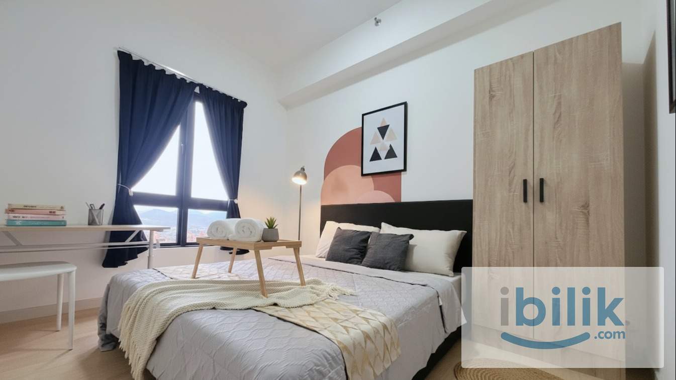 @Mixed Gender Unit, Available Master Room For Rent in 🏢 M LUNA @ KEPONG - Image 9