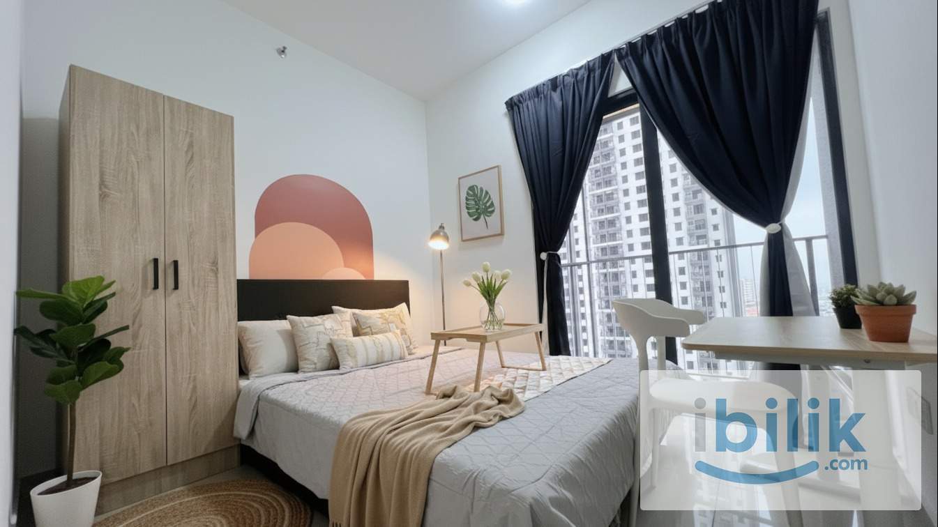 @Mixed Gender Unit, Available Master Room For Rent in 🏢 M LUNA @ KEPONG - Image 10