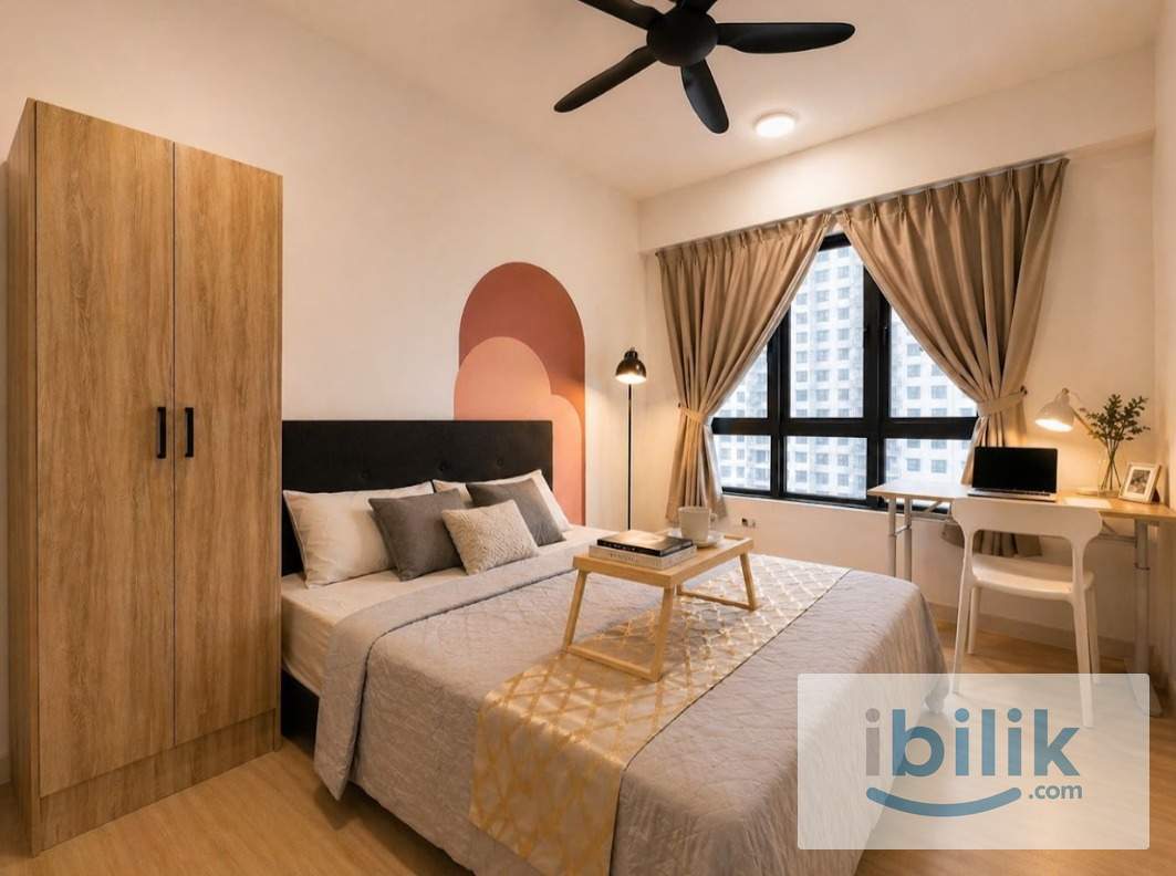 @Mixed Gender Unit, Available Room For Rent in 🏢 M LUNA @ KEPONG - Image 1