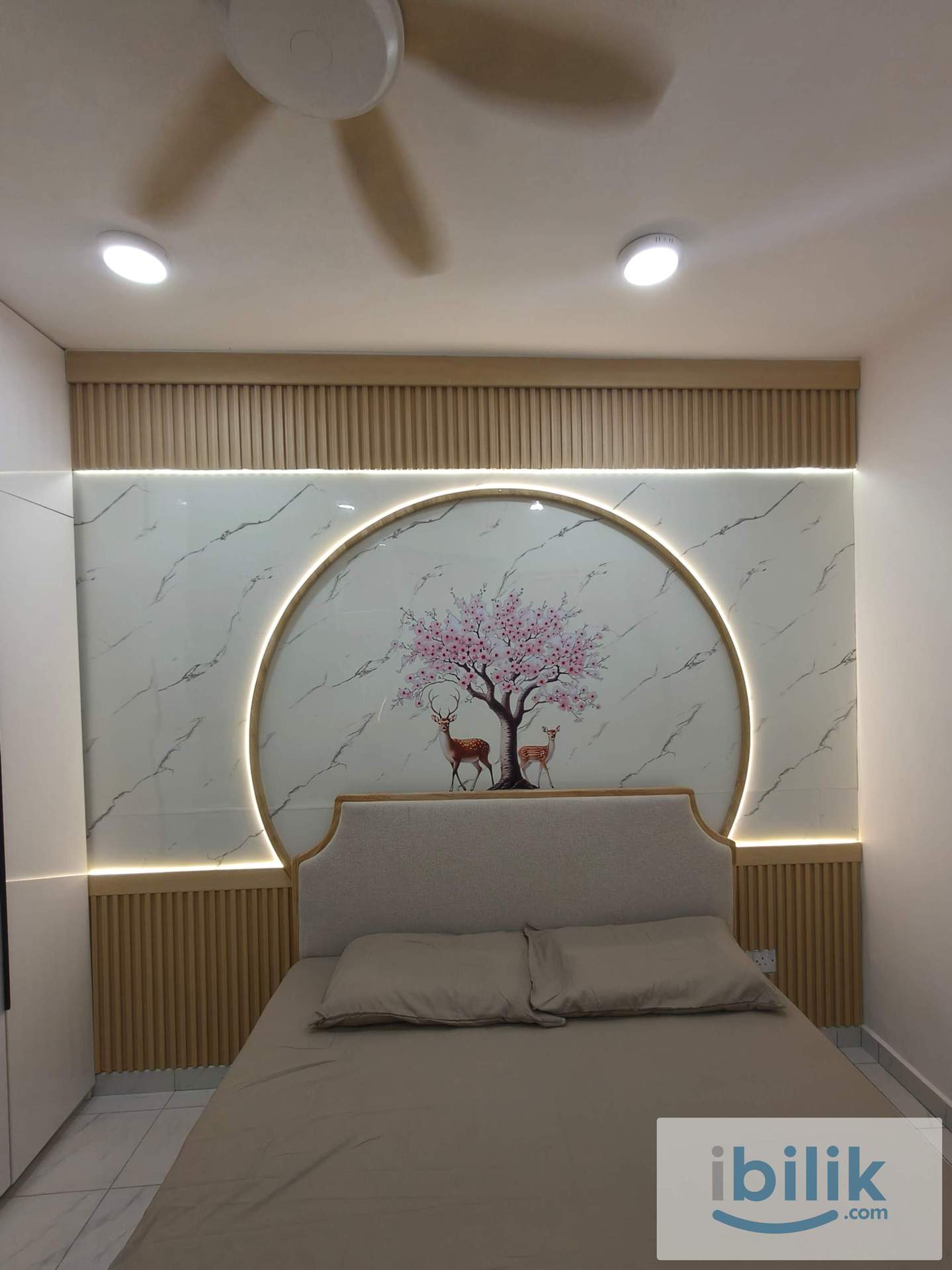 Aesthetic Japandi Style Medium Bedroom at Damansara Damai| 1 Min to MRT/Econsave | Air coned. - Image 6