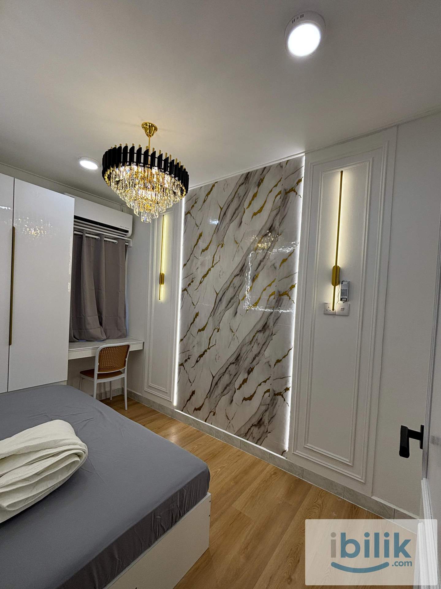 Luxury Modern Style Single Bedroom at Damansara Damai | 1 Min to MRT/Econsave|  Newly Renovated Unit - Image 1