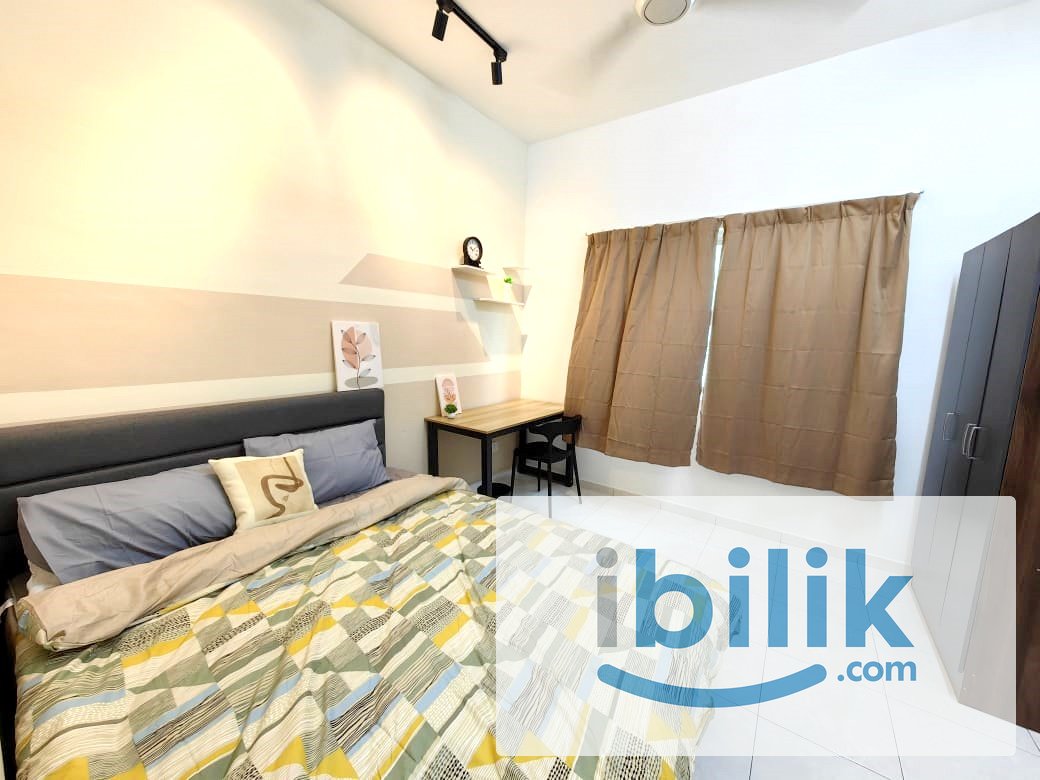 ✨LRT (500m) ✨ LAST QUEEN ROOM 📢 Desa Impiana Condo, Taman Puchong Prima - Image 1