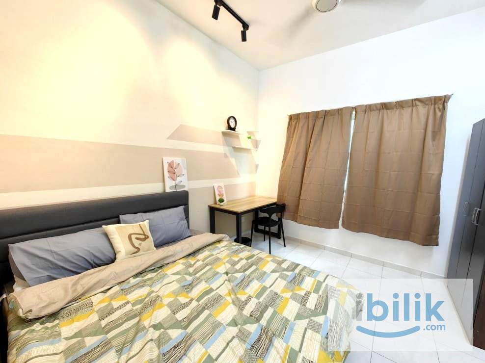 ✨LRT (500m) ✨ LAST QUEEN ROOM 📢 Desa Impiana Condo, Taman Puchong Prima - Image 1