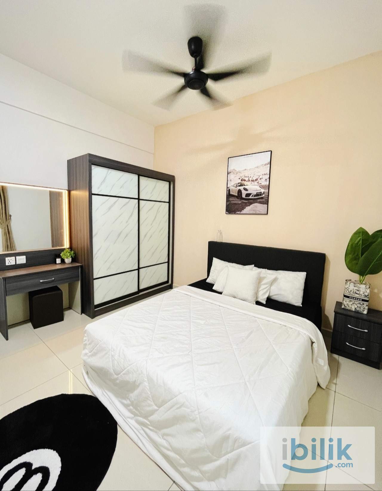 Balcony Room Ipoh Town Centre Condominium Room for Rent @ Near Quest, UNIKL, HRPB (Bilik Sewa/Hostel) - Image 1