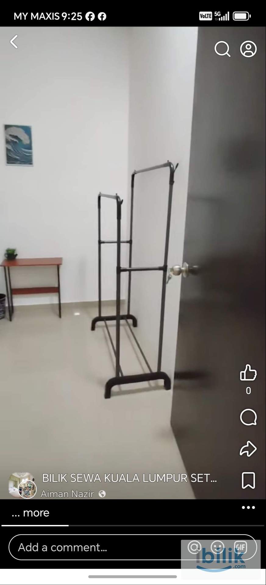 Master room for rent with private bathroom, partial furnish - Image 4