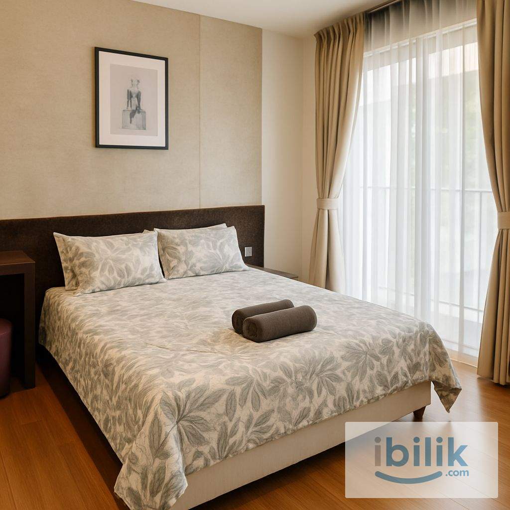 Rumah Sewa 2 Bilik Tidur Di I-City Shah Alam FREE Parking & WIFI - Image 1