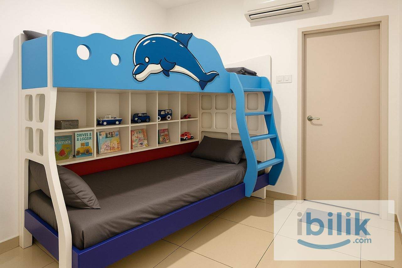 Rumah Sewa 2 Bilik Tidur Di I-City Shah Alam FREE Parking & WIFI - Image 5