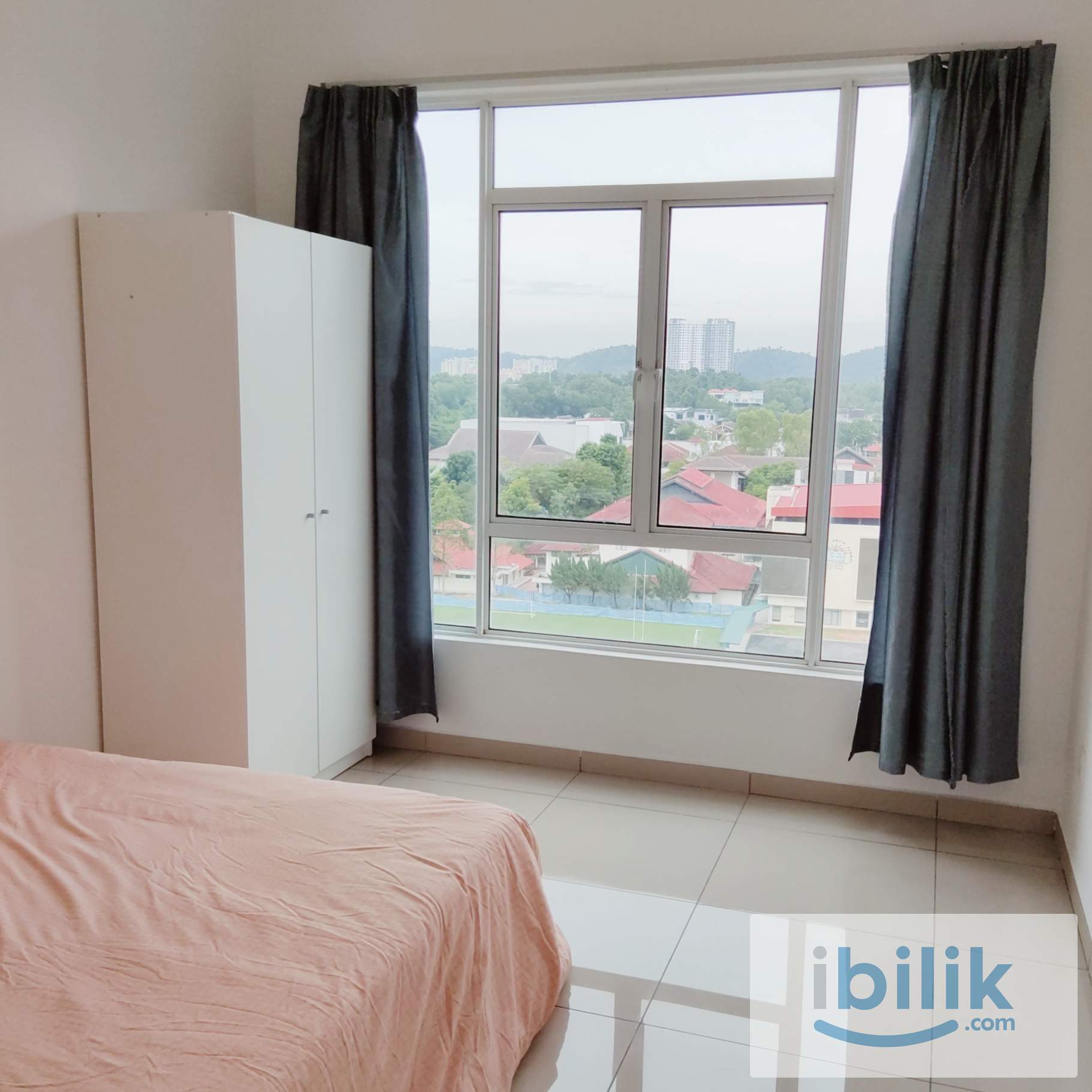 Free 1st Month. Equine: Condo. Middle Room, Fan Only, Hot Bath, Drive / Bus to MRT, Springville 	 - Image 2
