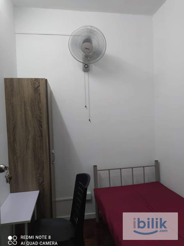 BILIK PERSEORANGAN LELAKI SINGLE DI APARTMENT SERINDIT - Image 1