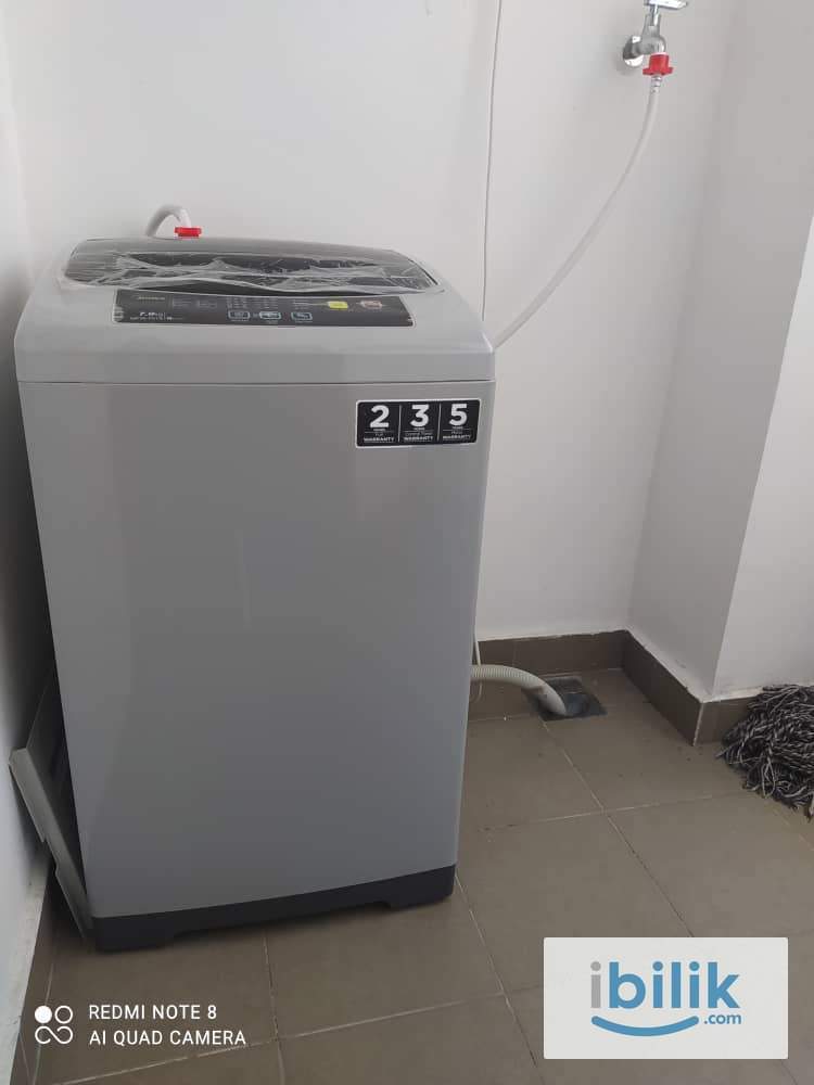 BILIK LELAKI SINGLE DI APARTMENT SERINDIT Balakong wifi api air parking - Image 4