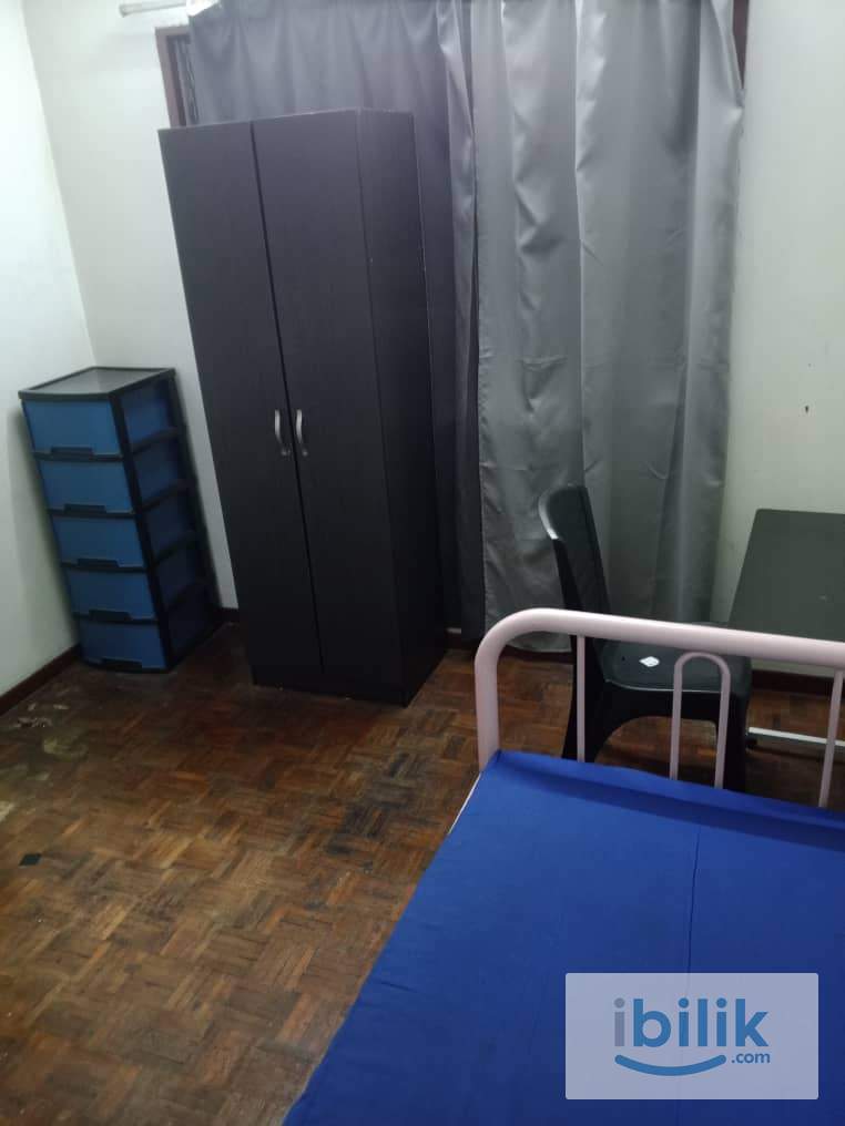 BILIK LELAKI SINGLE DI APARTMENT SERINDIT Balakong wifi api air parking - Image 1