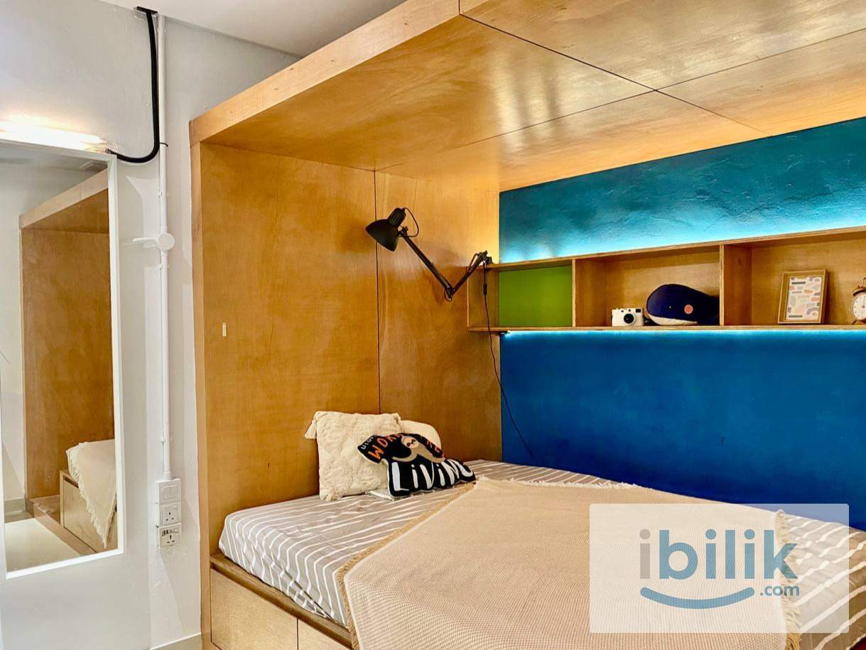 ❗RM 1200 ONLY❗✨ SPACIOUS & CHILL — QUEEN ROOM WITH AIRCOND 🌿 - Image 2