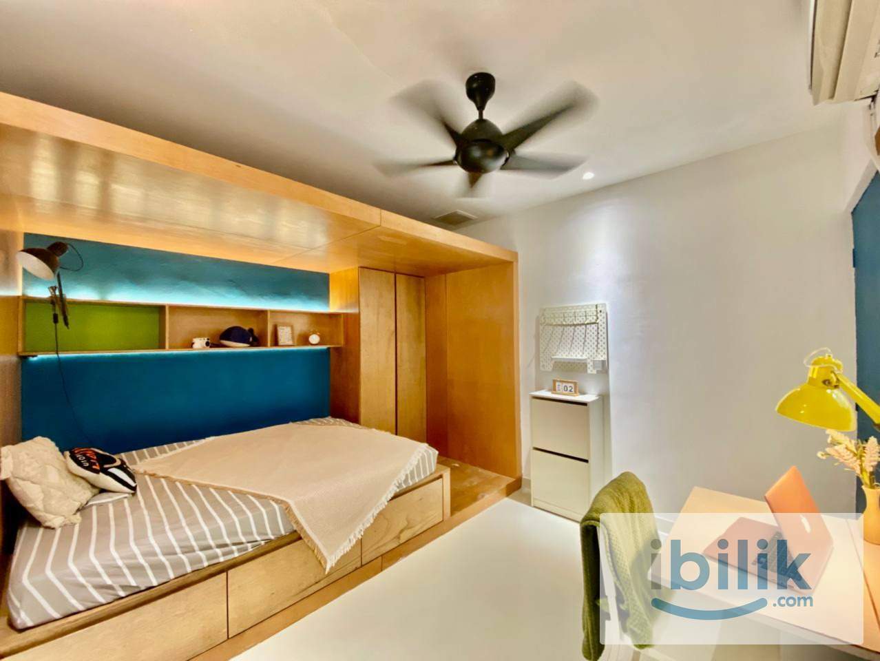 ❗RM 1200 ONLY❗✨ SPACIOUS & CHILL — QUEEN ROOM WITH AIRCOND 🌿 - Image 4