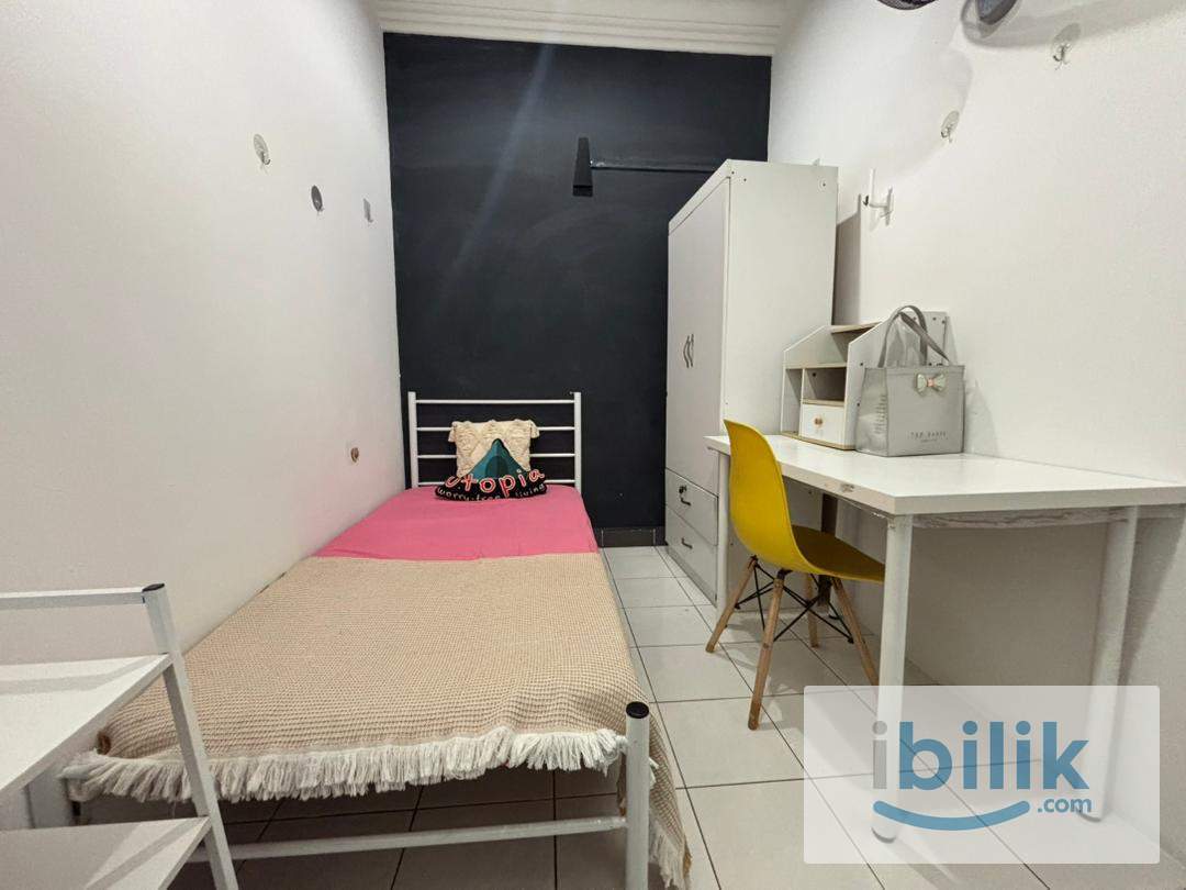 ❗RM 650 ONLY❗✨ CUTE & COZY — SINGLE ROOM FOR LADIES 💖 - Image 1