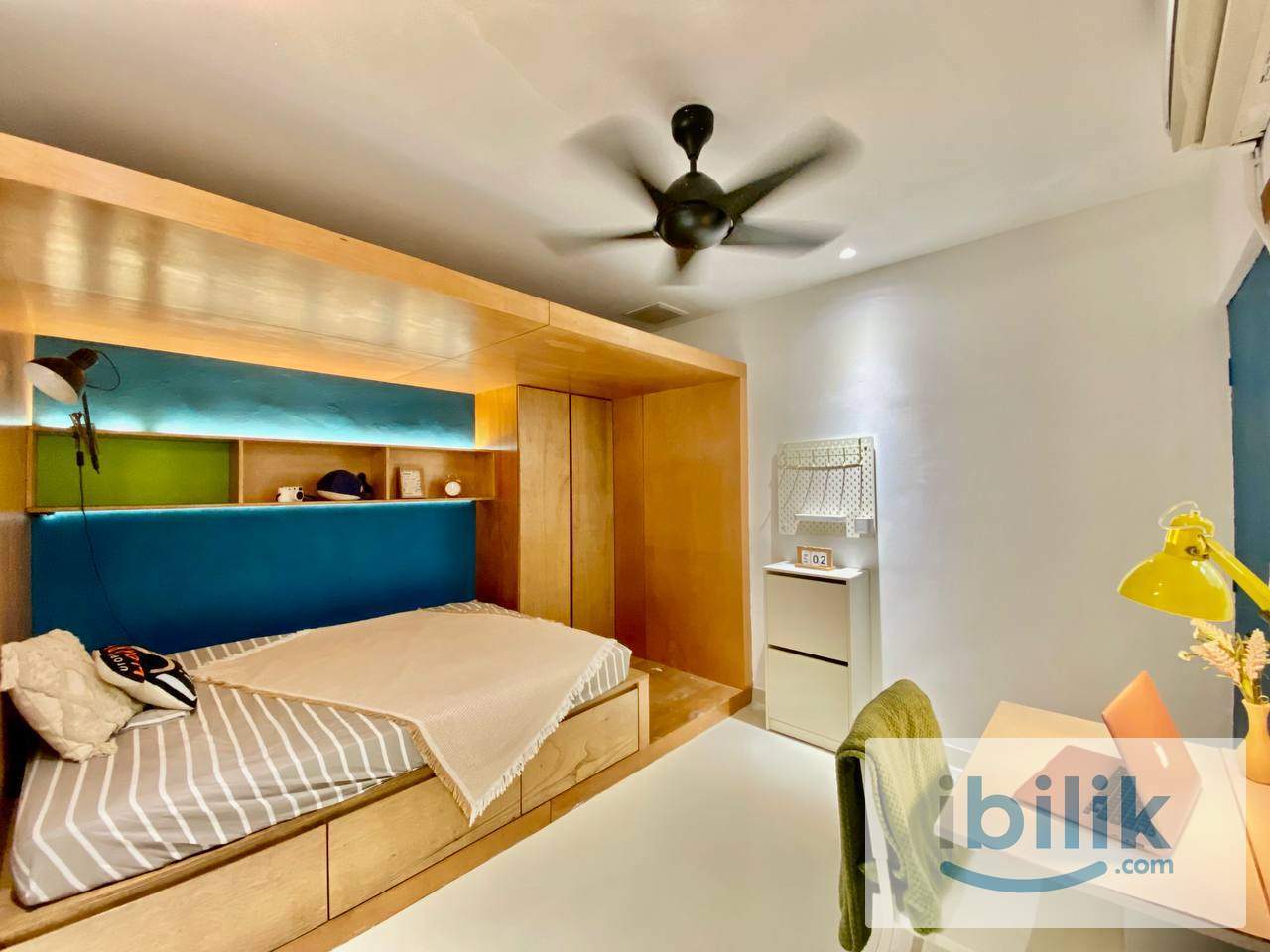 ❗RM 1200 ONLY❗✨ ZERO DEPOSIT ROOM IN TTDI — QUEEN ROOM WITH AIRCOND 👑 - Image 3
