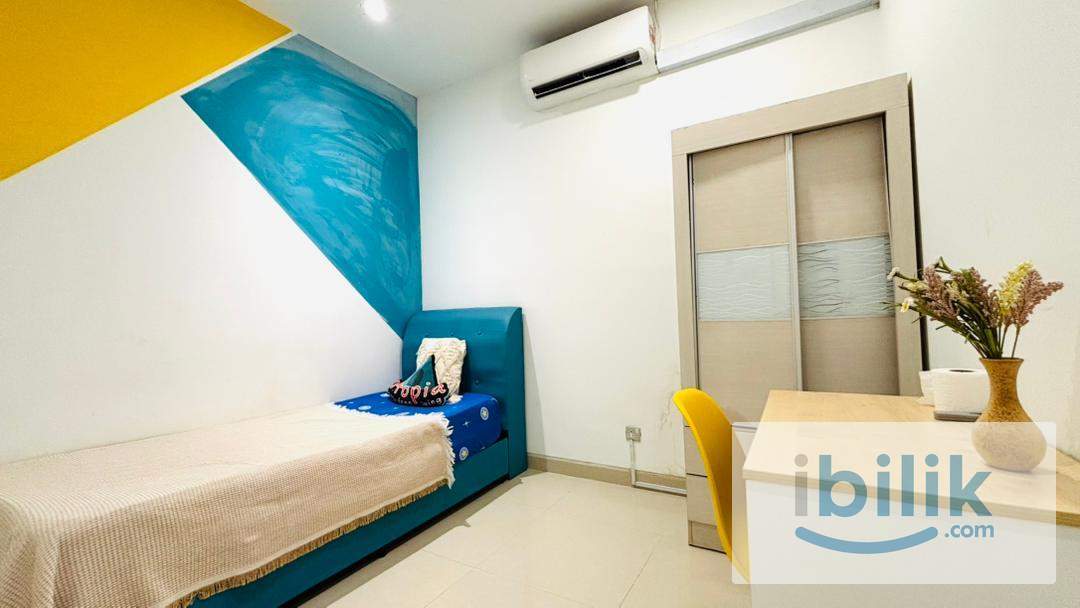 ❗RM 900 ONLY❗✨ ZERO DEPOSIT ROOM IN KLCC AREA — SINGLE ROOM WITH AIRCOND 🌿 - Image 6