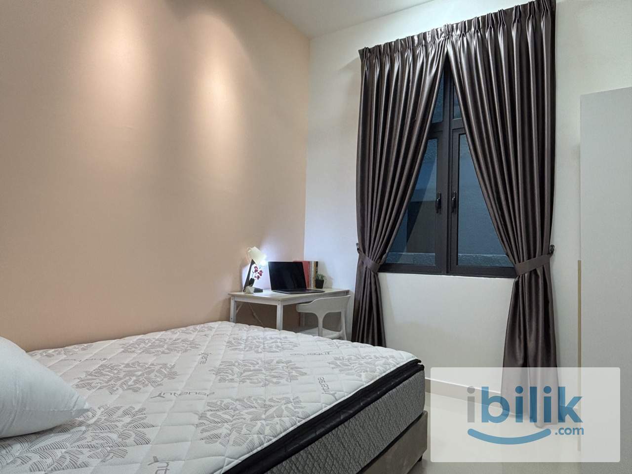 🤩PROMOTION!!!! 🤩 HIGH SPEED INTERNET Medium Room 📍VERANDO RESIDENCY, PJ, NEW 10” Mattress  Aircond Wardrobe - Image 2