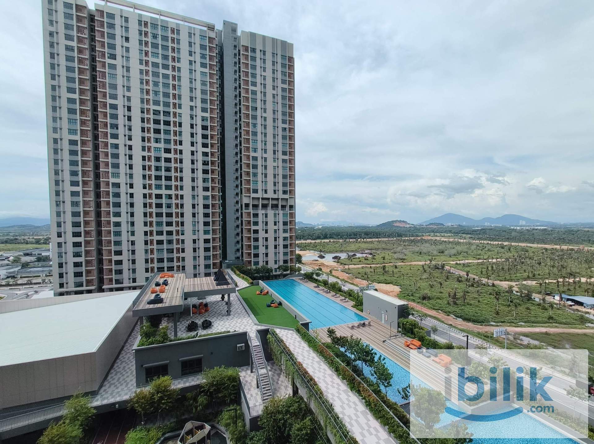 Furnished Room Rent Sinaran Near IKEA,Design Village,Columbia Asia Hospital&UOW Malaysia KDU University College - Image 5