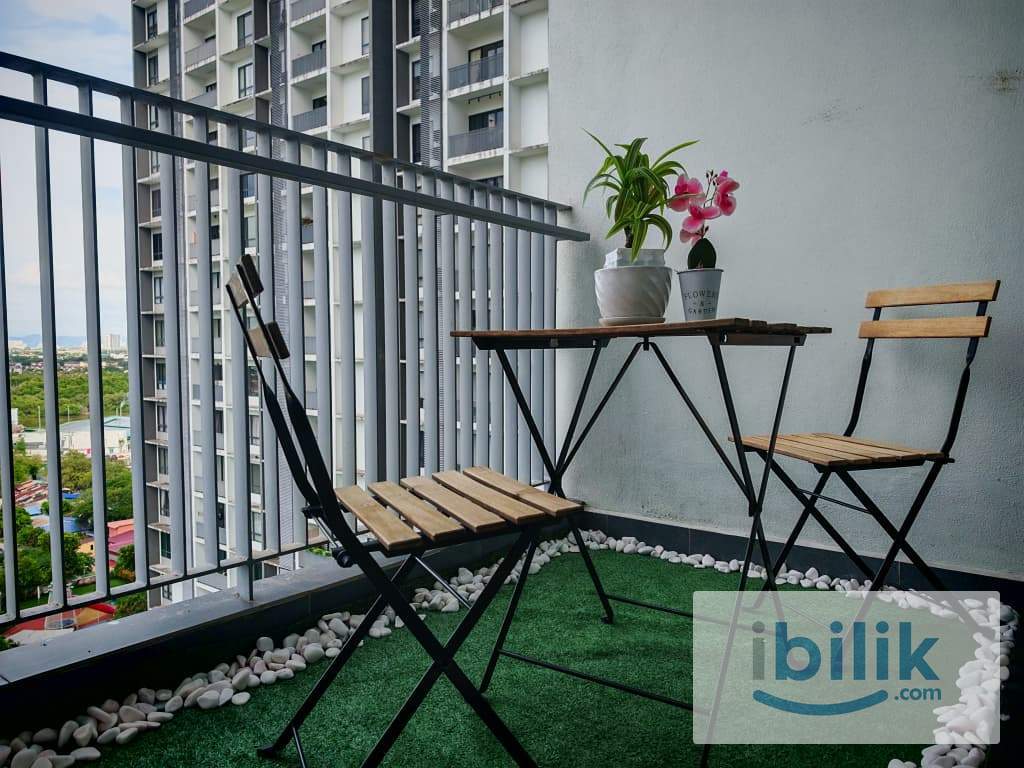 ☕ Balcony Room @ Luminari Butterworth | Pool View & Mini Sofa Corner 🏊‍♂️ - Image 1