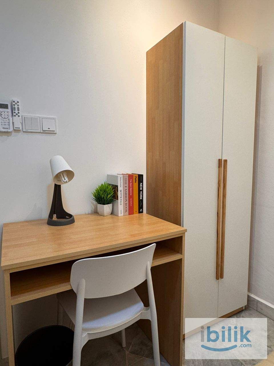 🤩PROMOTION!!!! 🤩 Newly RENO, SINGLE Room 📍 De Tropicana, Kuchai Lama, NEW Aircond Wardrobe Table Chair Mattress - Image 7