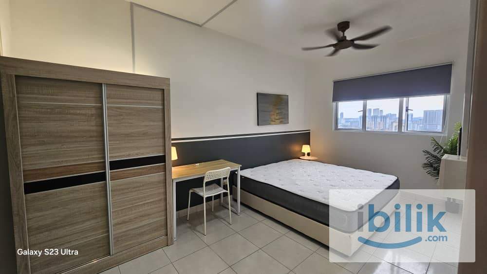 Residensi Riamas, OKR 📍Private bathroom‼️Premium ⭐️ NEAR RAPID KL BUS, Master Room Fully Furnished @ NEW Aircond  - Image 4