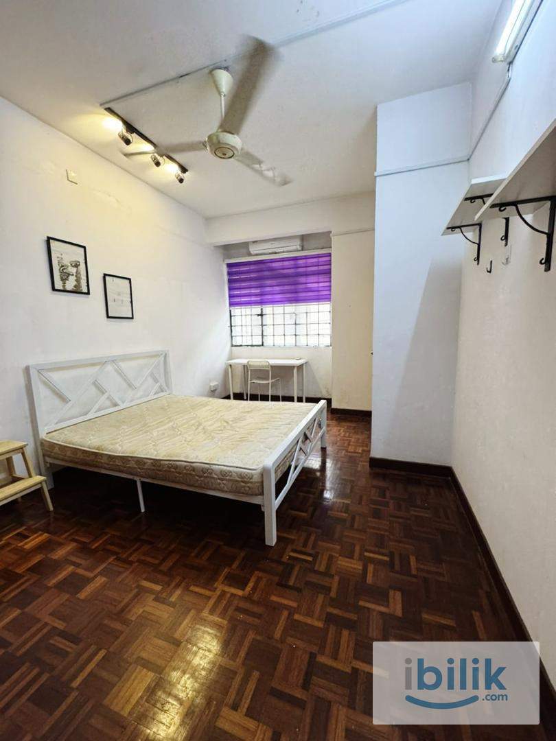 💓Bandar Utama Fully Furnished Queen Bed Room ⭐Nearby One Utama, MRT, 1 Power House, First Avenue, Centre Point - Image 1