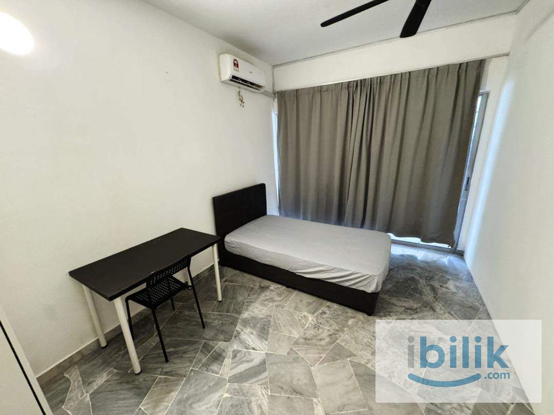 🎉ZERO DEPOSIT 📌FULLY FURNISHED single room at Bandar Utama ✅Extra RM XXX REBATE ✅FREE Wi-Fi ✅FREE Cleaning service - Image 1