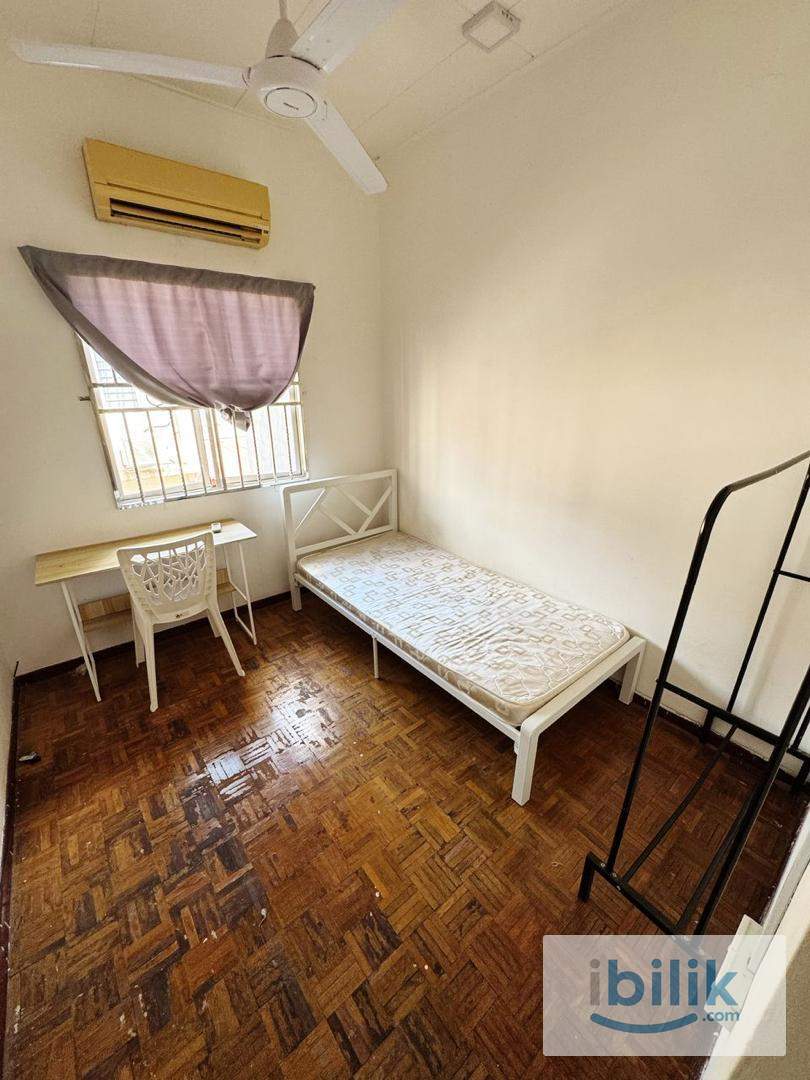 📌Bandar Utama Fully Furnished Single Room 🔑MOVE-IN READY ✨Zero depo 🤩FREE WI-FI 💥Raya RM88 REBATE  - Image 1