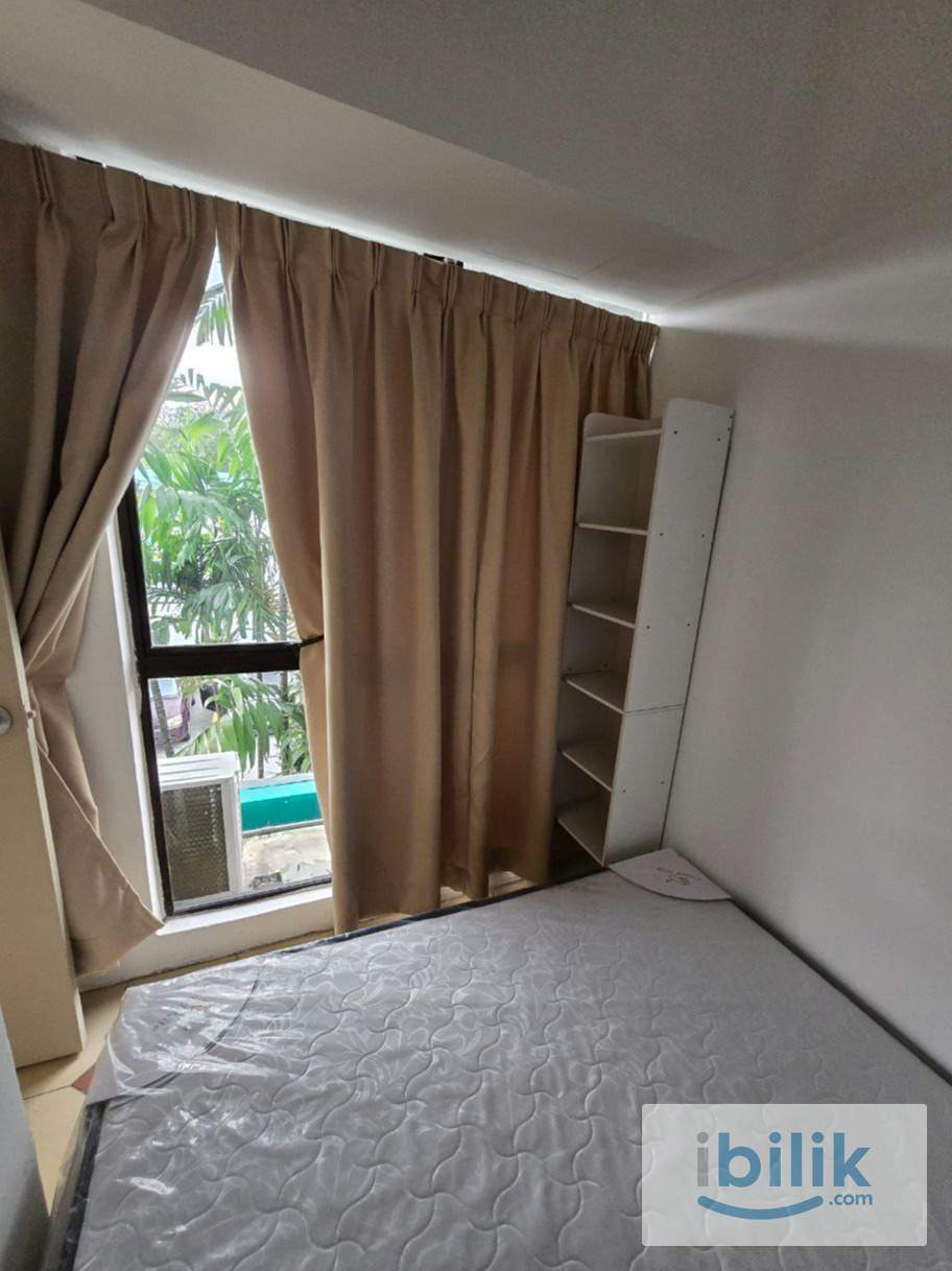 Bilik solo atau couple sewa! Fully furnish! Ada mesin basuh. Selesa dengan AC. Seksyen 20, Depan Hospital KPJ! - Image 1