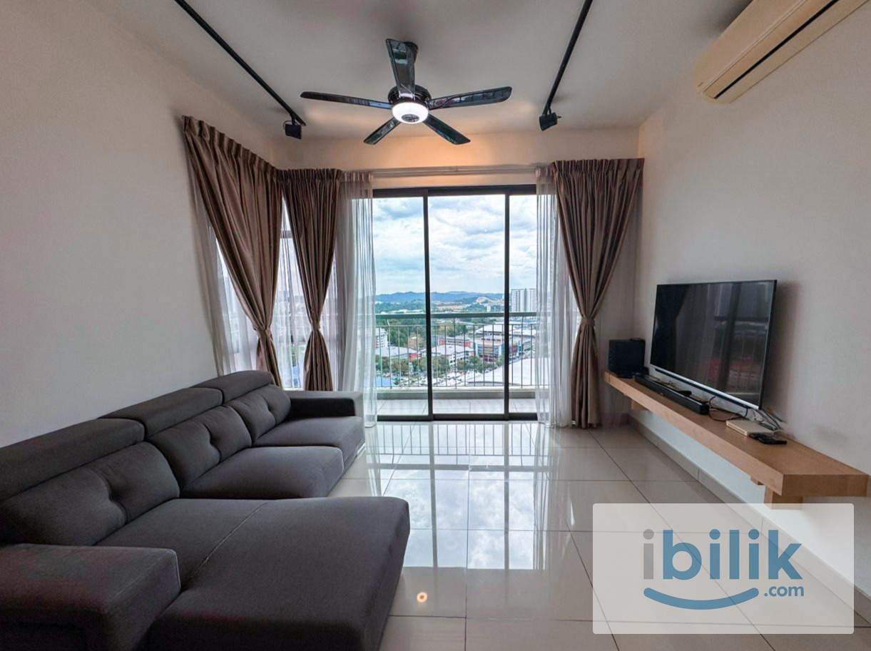 Master Room @ Parkhill Bukit Jalil | Private Bathroom | All-in | Clean Unit - Image 2