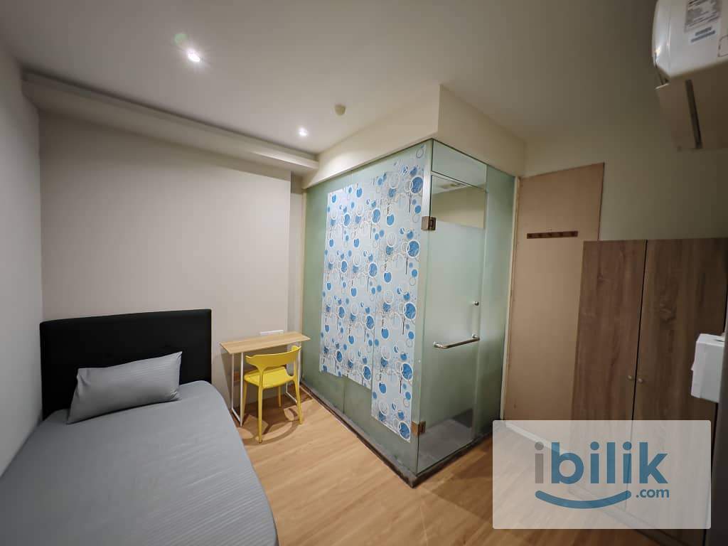 FULLY FURNISHED ROOM IN CHINATOWN🔥 PRIVATE BATHROOM NEAR MENARA 118 & LRT MRT PASAR SENI🚎 - Image 1