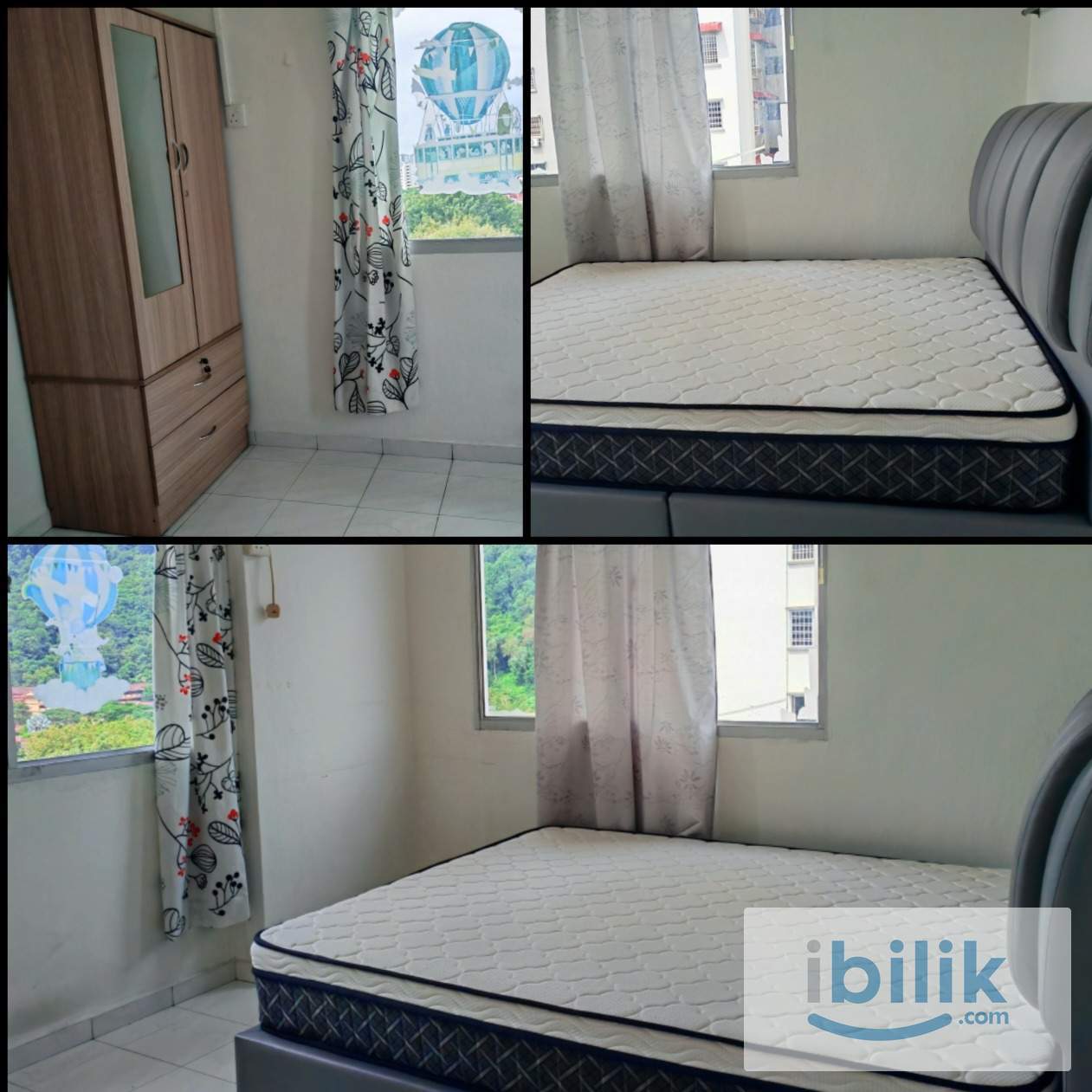Private big master bedroom with attached bathroom and one covered car park near to USM - Image 1