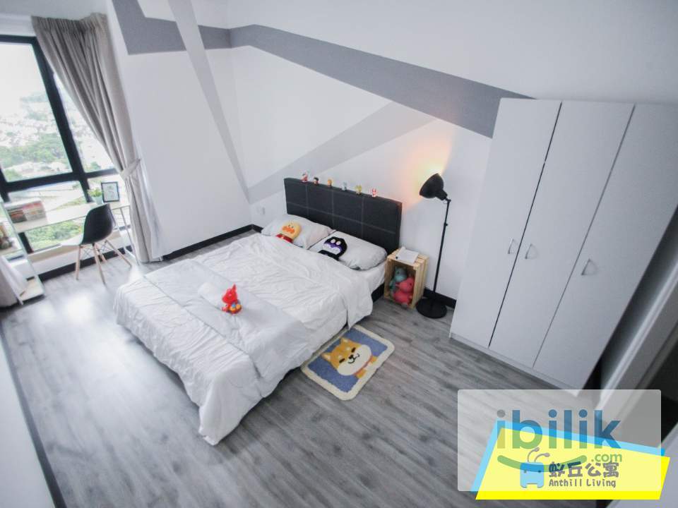 Master Room, 1 bathroom @D'sands Residence, OKR | 5min walk to KTM Petaling Station🚶 - Image 1