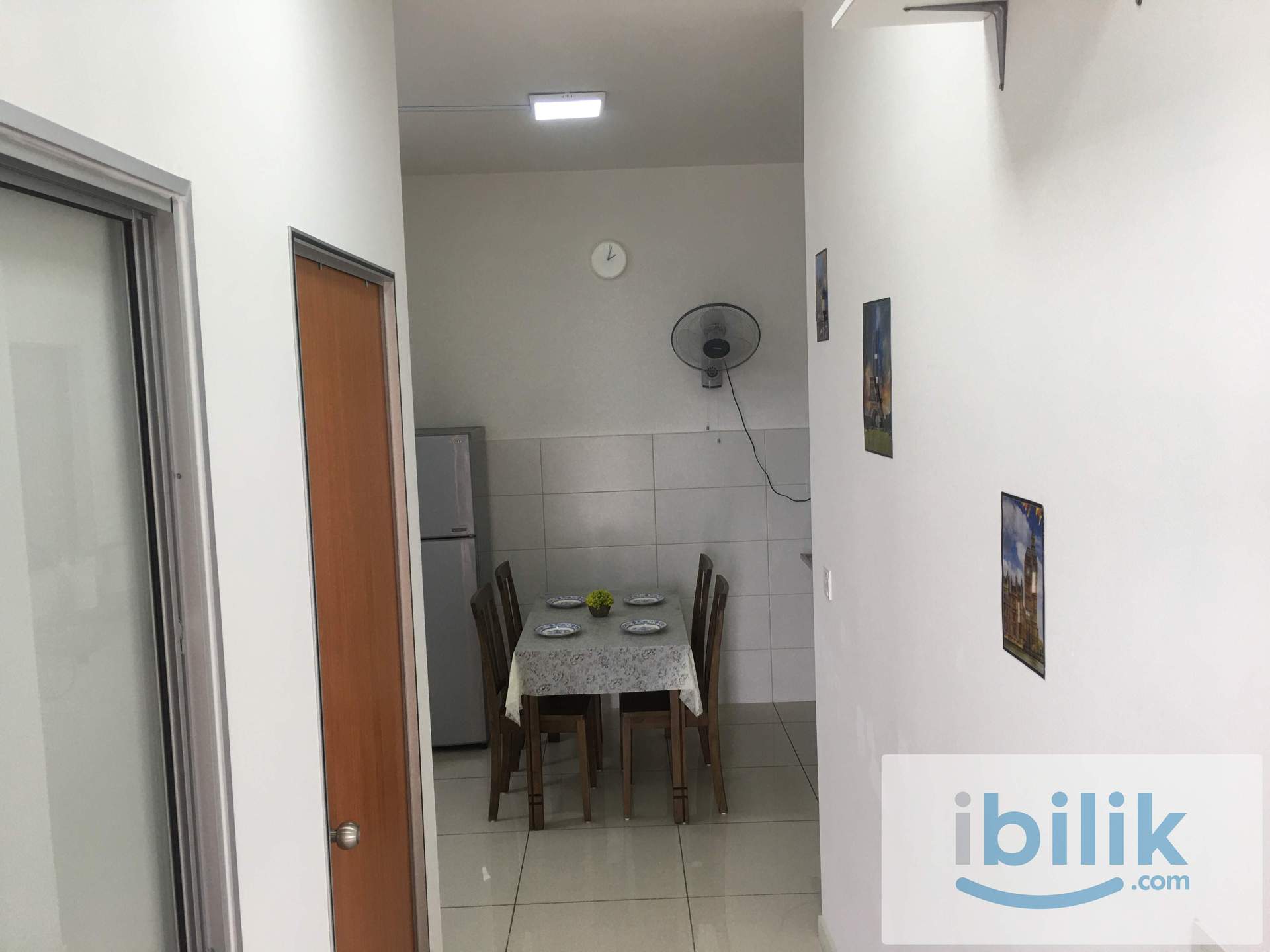 Single Room with FAN @Casa Green, Bukit Jalil | 10min walk Muhibbah LRT Station🚶 - Image 5