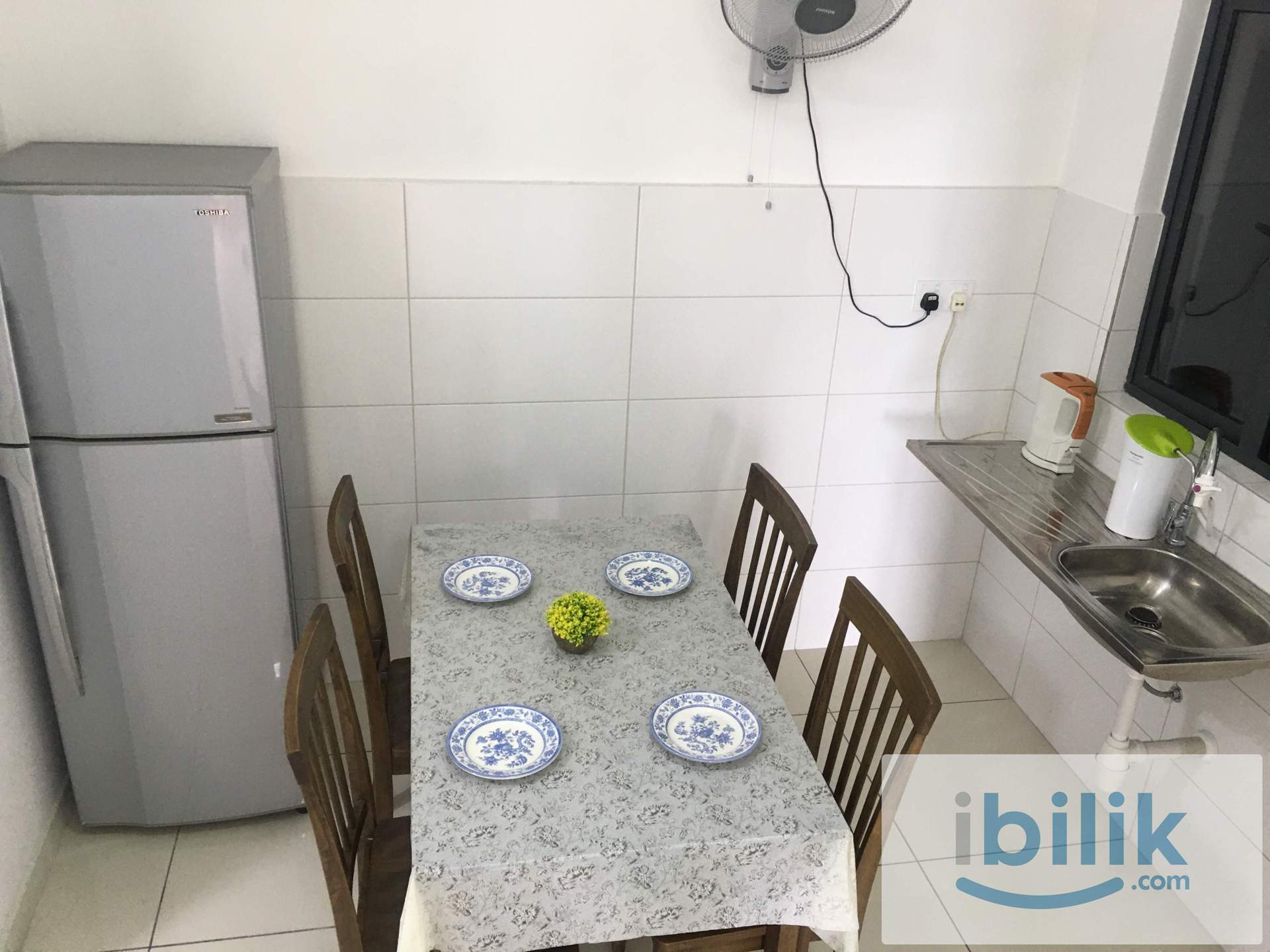 Single Room with FAN @Casa Green, Bukit Jalil | 10min walk Muhibbah LRT Station🚶 - Image 6